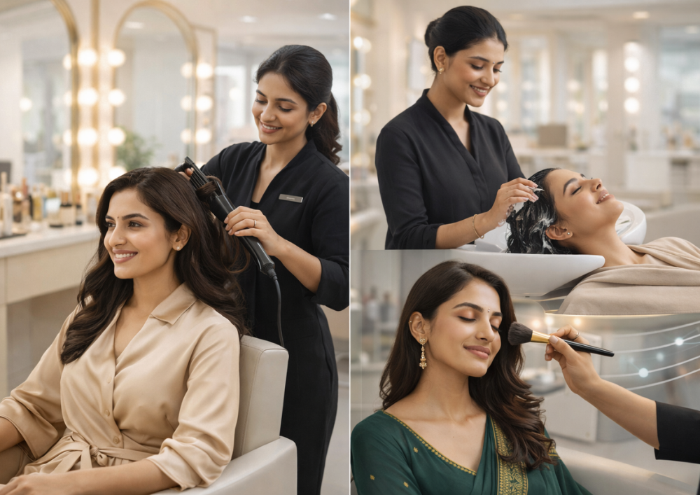 Royal Spot Saloon lifestyle visuals